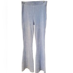 Aerie Light Blue Ribbed Pants